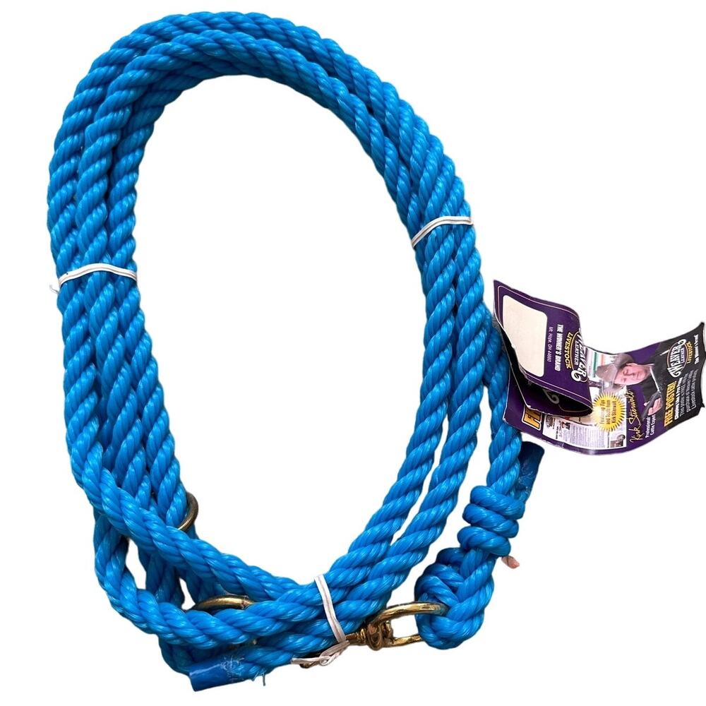 Weaver Livestock - Adjustable Poly Neck Rope - Light Blue